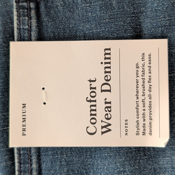 NWT Goodfellow & Co. Slim Total Flex Premium Denim Jeans W40 X L30 Medium Wash - Picture 6 of 16